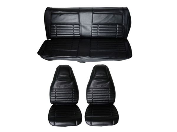 Picture of 6606-BUK-100 1972 Duster Demon Front Bucket RearBench Seat Cover