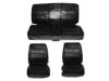 Picture of 7719-BUK-100 1968 Charger Front Bucket Rear Bench Seat Cover Set