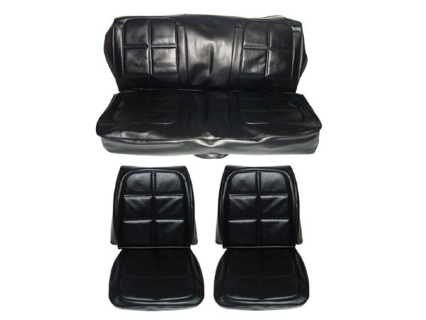 Picture of 7720-BUK-100 1969 Charger Front Bucket Rear Bench Seat Cover