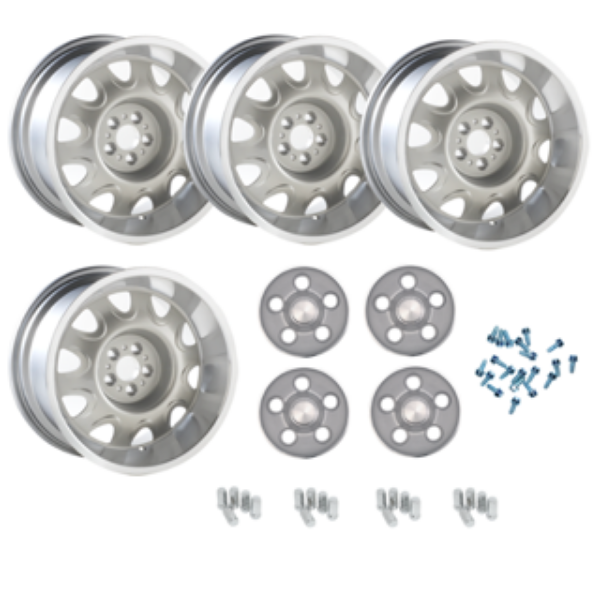 Picture of Mopar Rallye Wheels Package Light Argent for Dodge/Plymouth Models 17x8"