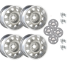 Picture of Mopar Rallye Wheels Package for Dodge/Plymouth Light Argent (2)17x9" (2)17x8