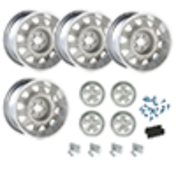 Picture of Mopar Rallye Wheels Package Light Argent for Dodge/Plymouth Models 17x8"