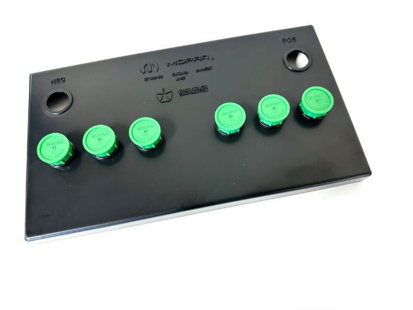 Picture of 1966-74 A/B/E-Body Chrysler Models - Group 27 Battery Topper W/Green Caps