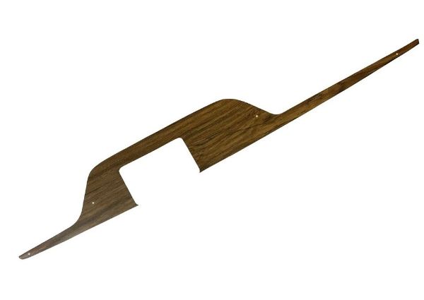 Picture of 1970-74 Mopar B E-Body 4-Speed Console Woodgrain Overlay Vinyl Sticker