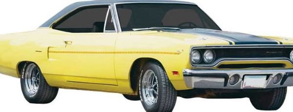 Picture of 1970 Road Runner Gold Dust Trail Side Stripe Kit