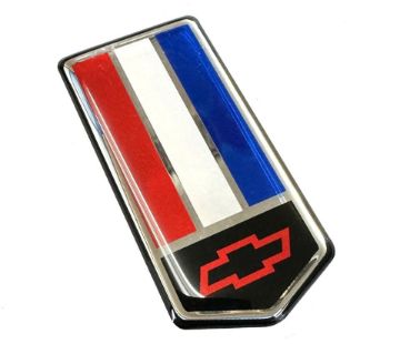 Show details for 1993-2002 Chevrolet Camaro RS Z28 SS Front Bumper Nose Emblem Reproduction Picture of 1993-2002 Chevrolet Camaro RS Z28 SS Front Bumper Nose Emblem Reproduction