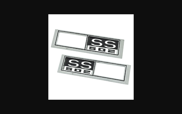 Picture of 1968-1968 Chevrolet Chevelle Front Marker Light Bezels - SS502