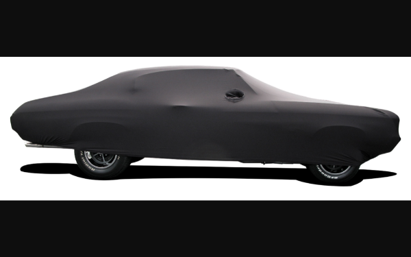 Picture of 1968-1972 Chevrolet Chevelle Onyx Indoor Car Cover - Black- 2 door Coupe