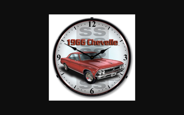 Picture of 1966-1966 Chevrolet Chevelle LED Clock. SS