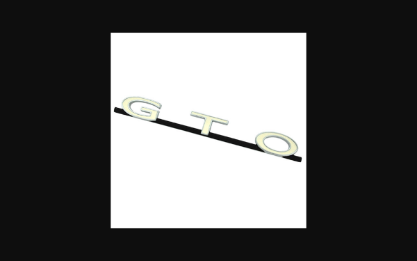 Picture of 1967-1967 Pontiac GTO Grille Emblem