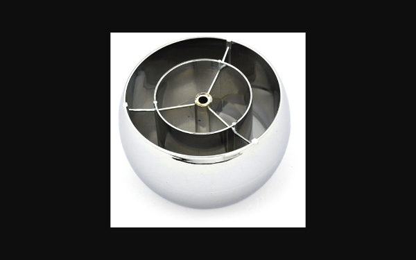 Picture of 1966-1967 Pontiac GTO Dash Vent Ball Deflector - Chrome
