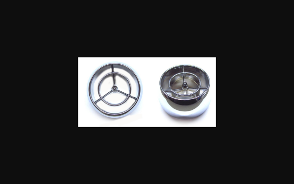 Picture of 1964-1965 Pontiac GTO Dash Vent Ball Deflector - Chrome