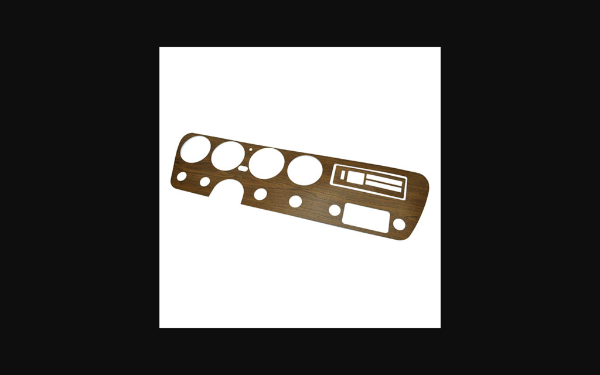 Picture of 1967-1967 Pontiac GTO Dash Woodgrain Vinyl Insert