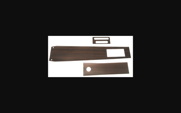 Picture of 1967-1967 Pontiac GTO Powerglide Console Woodgrain Kit