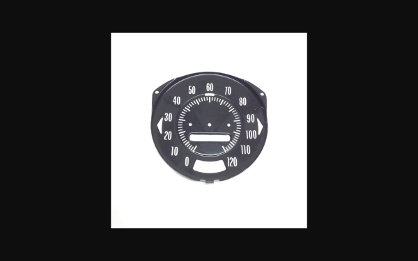 Picture of 1969-1972 Pontiac GTO Speedometer Gauge Face - 120 MPH