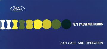 Show details for 1971-1971 Ford Mustang Owners Manual Picture of 1971-1971 Ford Mustang Owners Manual