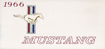 Show details for 1966-1966 Ford Mustang Owners Manual Picture of 1966-1966 Ford Mustang Owners Manual