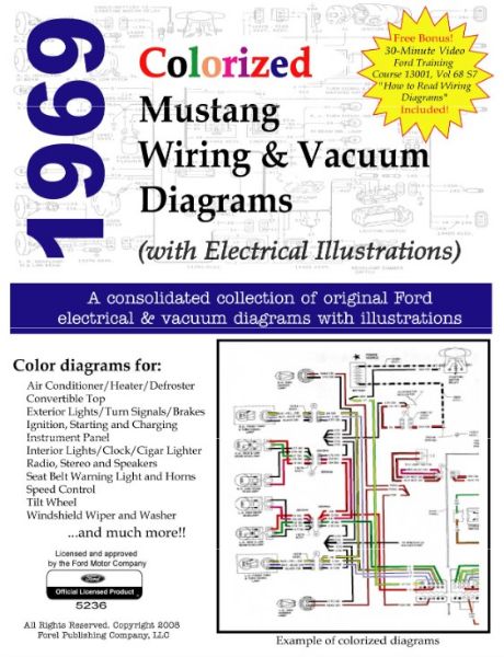 Picture of 1969-1969 Ford Mustang WIRING & VACUUM CD