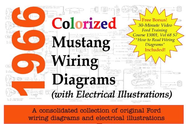 Picture of 1966-1966 Ford Mustang WIRING & VACUUM CD