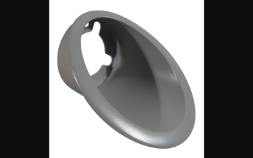 Show details for 1967-1968 Ford Mustang Parking Light Housing Bezel - Left Hand Picture of 1967-1968 Ford Mustang Parking Light Housing Bezel - Left Hand