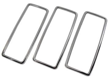 Show details for 1969-1969 Ford Mustang Tail Light Lens Trim - 3 Piece Set Picture of 1969-1969 Ford Mustang Tail Light Lens Trim - 3 Piece Set