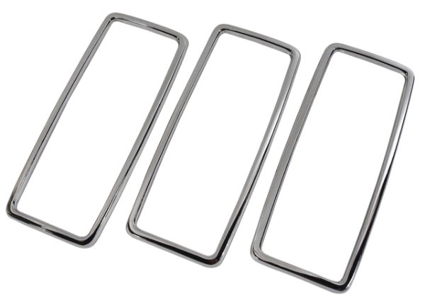 Picture of 1969-1969 Ford Mustang Tail Light Lens Trim - 3 Piece Set