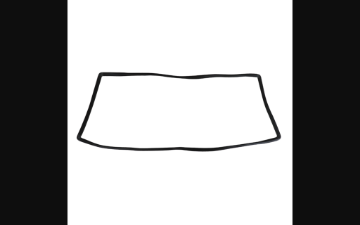 Show details for 1964-1968 Ford Mustang Windshield Weatherstrip Picture of 1964-1968 Ford Mustang Windshield Weatherstrip