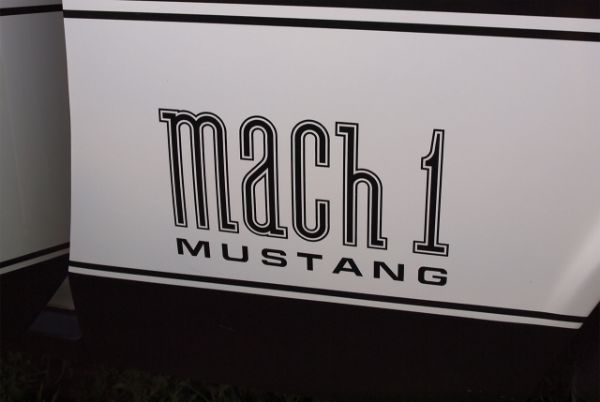 Picture of 1971-1972 Ford Mustang Fender Mach 1 Decal