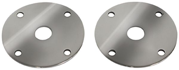 Picture of 1965-1973 Ford Mustang Hood Lock Plates SS - No Pins