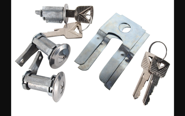 Picture of 1964-1966 Ford Mustang Ignition & Door Kits - Original OEM Ford Logo