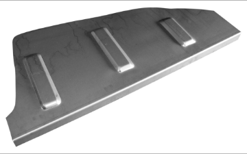 Show details for 1971-1973 Ford Mustang Trunk Floor Vertical Panel W/Flange - Right Hand Picture of 1971-1973 Ford Mustang Trunk Floor Vertical Panel W/Flange - Right Hand