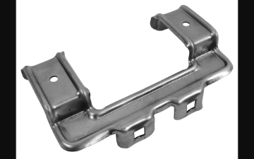 Show details for 1967-1968 Ford Mustang Radiator Mounting Brackets - Upper Picture of 1967-1968 Ford Mustang Radiator Mounting Brackets - Upper