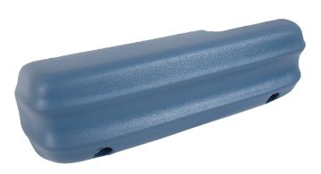 Show details for 1971-1973 Ford Mustang Armrest Pad - Left Hand - Blue Picture of 1971-1973 Ford Mustang Armrest Pad - Left Hand - Blue