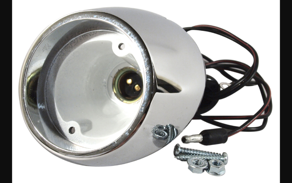 Picture of 1965-1966 Ford Mustang Backup Light Housing W/Socket & Wiring - Left Hand