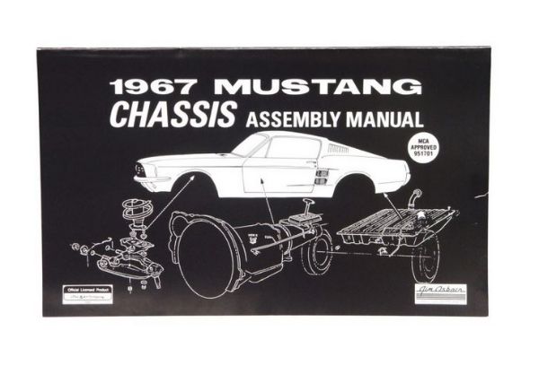Picture of 1968-1968 Ford Mustang Assembly Manual. Chassis