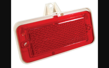 Show details for 1971-1973 Ford Mustang Rear Side Marker Light - Left Hand Picture of 1971-1973 Ford Mustang Rear Side Marker Light - Left Hand