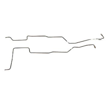 Show details for 1964-1965 Ford Mustang Stainless Steel Transmission Cooler Lines, 170/200; w/C-4 Picture of 1964-1965 Ford Mustang Stainless Steel Transmission Cooler Lines, 170/200; w/C-4