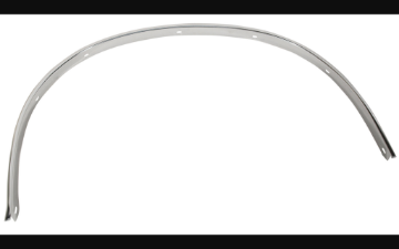 Show details for 1967-1968 Ford Mustang Rear Wheel Opening Molding - LH Picture of 1967-1968 Ford Mustang Rear Wheel Opening Molding - LH