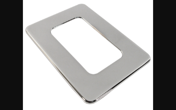 Show details for 1969-1970 Ford Mustang Chrome Shift Boot Retainer Picture of 1969-1970 Ford Mustang Chrome Shift Boot Retainer