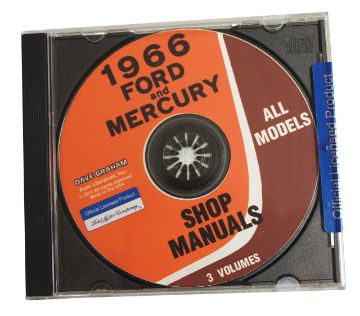 Show details for 1966-1966 Ford Mustang Shop Manual CD Picture of 1966-1966 Ford Mustang Shop Manual CD