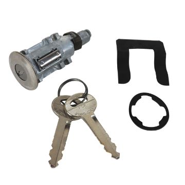Show details for 1979-1983 Ford Mustang TRUNK LOCK & KEY SET STAINLESS 79/8 Picture of 1979-1983 Ford Mustang TRUNK LOCK & KEY SET STAINLESS 79/8