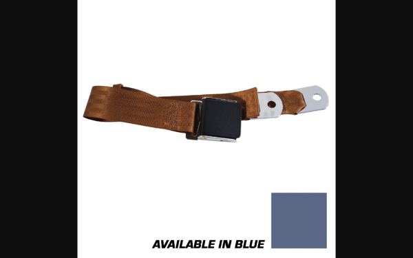 Picture of 1964-1968 Ford Mustang Seat Belt - Krinkle Finish Lift Latch Blue