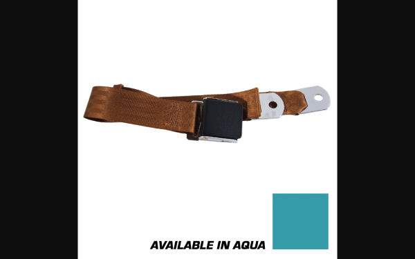 Picture of 1964-1968 Ford Mustang Seat Belt - Krinkle Finish Lift Latch Aqua