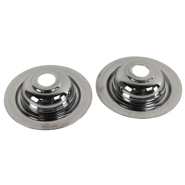 Picture of 2005-2010 Ford Mustang CHROME STRUT TOWER CAPS PAIR 05/10