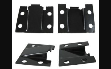 Show details for 1965-1970 Ford Mustang Rear Seat Brackets - Fastback Picture of 1965-1970 Ford Mustang Rear Seat Brackets - Fastback