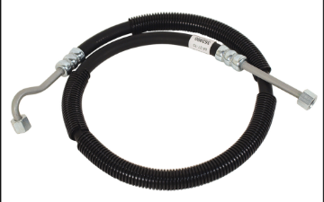 Show details for 1973-1973 Ford Mustang Power Steering Pressure Hose - to Gear - 250ci Picture of 1973-1973 Ford Mustang Power Steering Pressure Hose - to Gear - 250ci