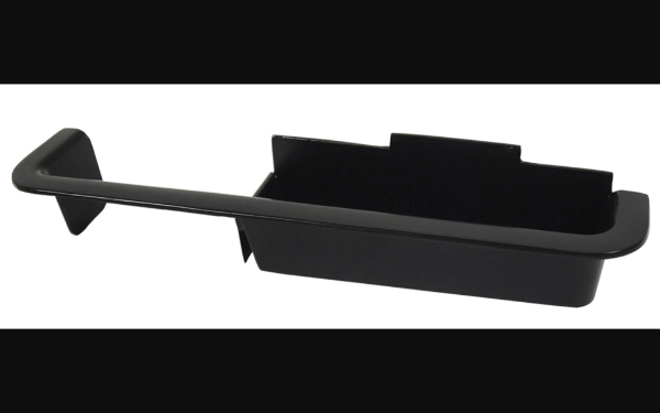 Picture of 1969-1969 Ford Mustang Deluxe Door Panel Armrest Cup - Black Metal - Right Hand