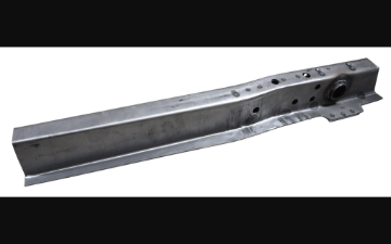 Show details for 1969-1970 Ford Mustang 4 Piece Welded Standard Rear Frame Rail End Section - Conv - RH Picture of 1969-1970 Ford Mustang 4 Piece Welded Standard Rear Frame Rail End Section - Conv - RH