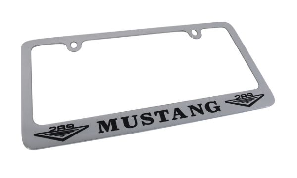 Picture of 1964-1966 Ford Mustang License Frame - 64-66 Mustang Chrome