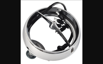 Show details for 1965-1967 Ford Mustang Fog Light Bezel Picture of 1965-1967 Ford Mustang Fog Light Bezel